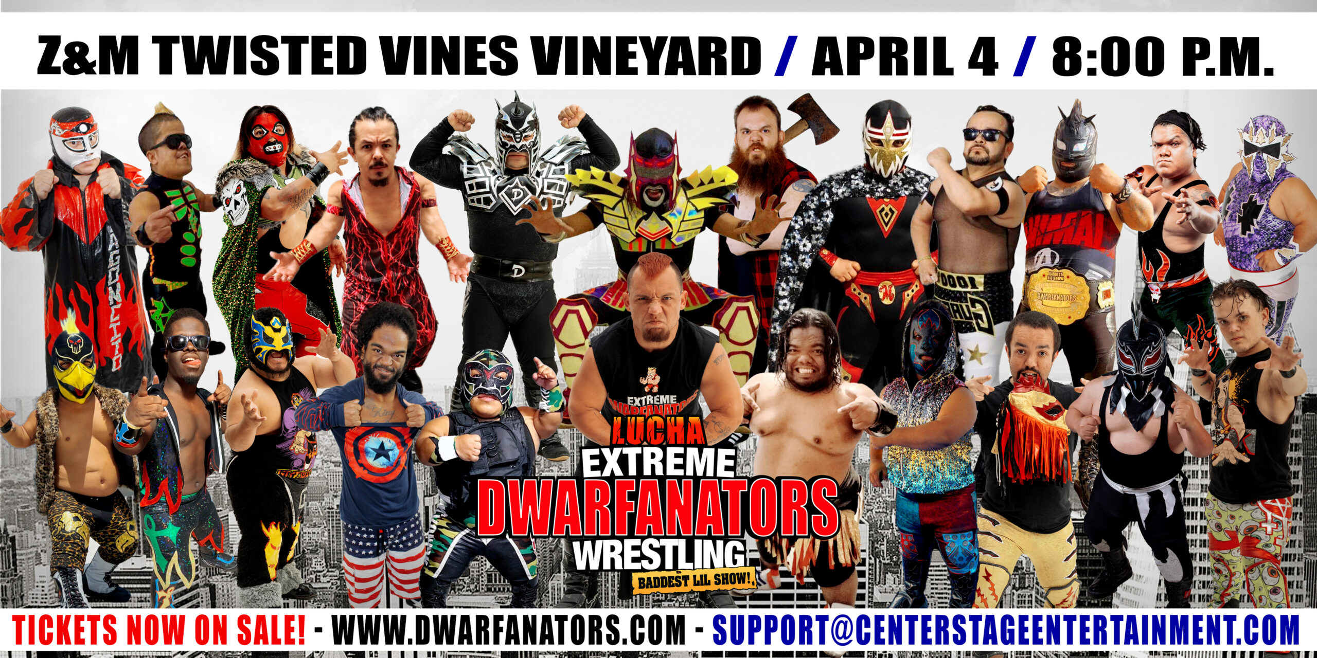 EDW Lucha Live - Z&M Twisted Vines Winery and Vineyard